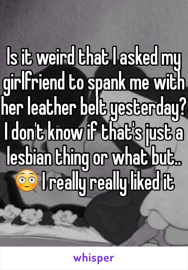 Lesbian Spankin